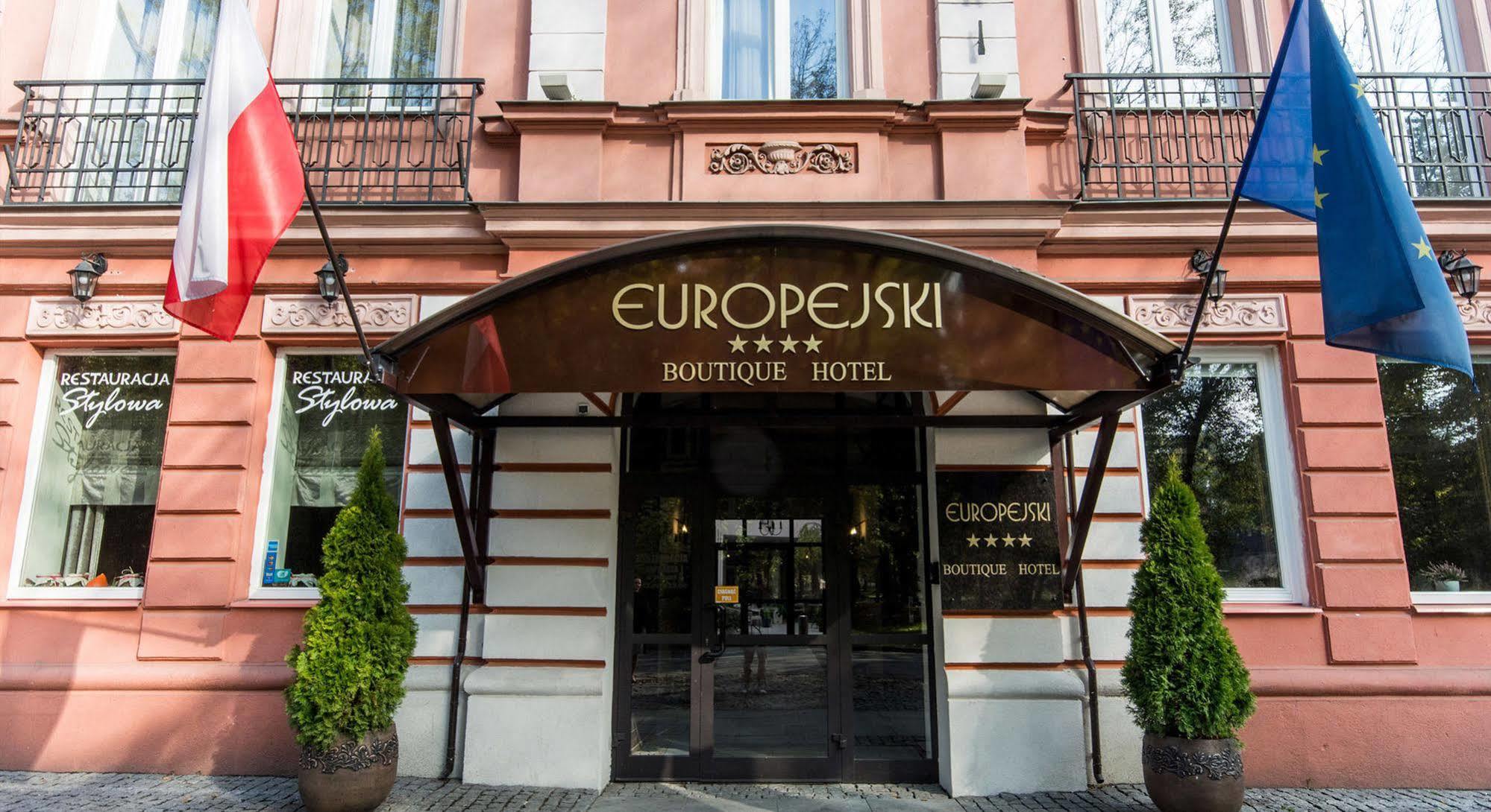 Europejski Boutique Hotel Radom Esterno foto